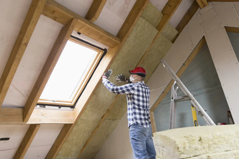 Isolation sous les rampants d’une toiture